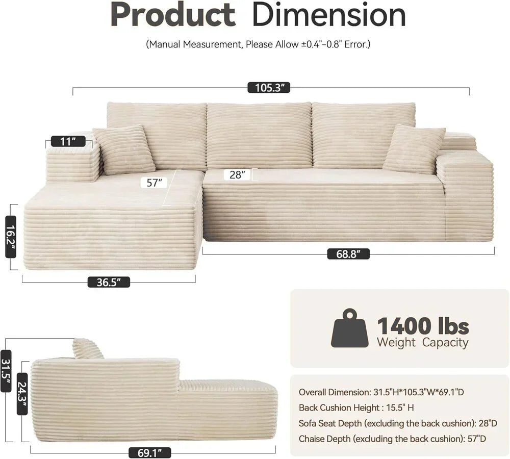 Boneless Cloud Sofa